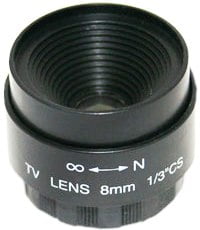 Securnix Lens 8MM FIXED IRIS