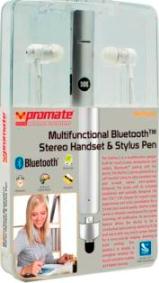 Promate BluPen.2 Multifunctional Bluetooth Stereo Handset & Stylus Pen