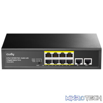 Cudy 10-Port Unmanaged PoE+ Switch