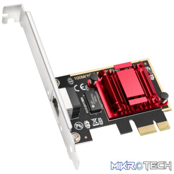 Cudy 2.5Gbps PCI-E Ethernet Adapter