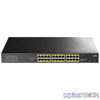 Cudy 24-Port Gigabit PoE+ Unmanaged Switch