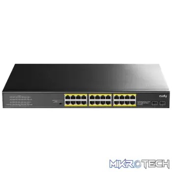 Cudy 24-Port Gigabit PoE+ Unmanaged Switch