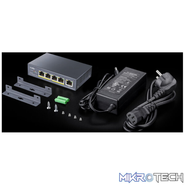 Cudy 5-Port Gigabit PoE+ Unmanaged Switch - Image 5