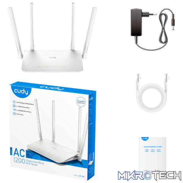 Cudy AC1200 Gigabit Wi-Fi Mesh Router - Image 4