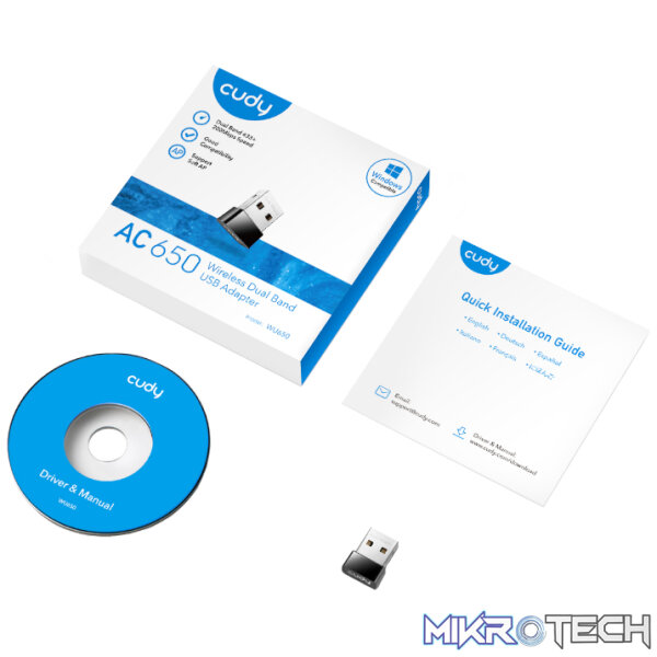 Cudy AC650 WiFi Mini USB Adapter - Image 5