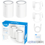 CUDY MESH KIT 1201MBPS+574MBPS AX1800 2P - Image 4