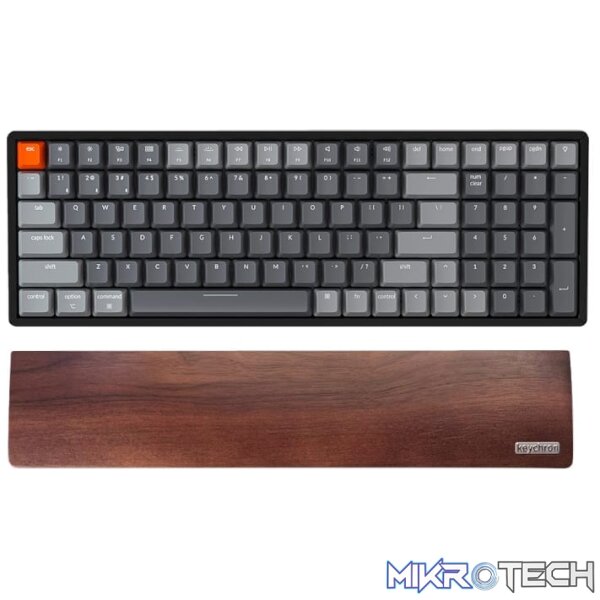 Keychron K4 Walnut Wood Palm Rest - Image 2