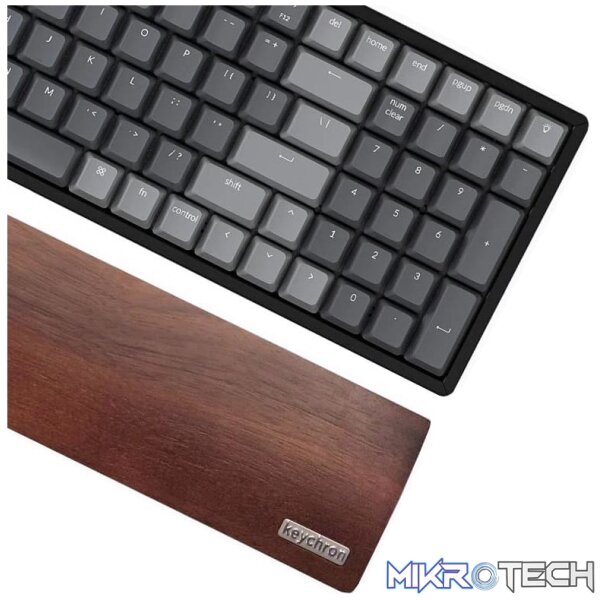 Keychron K4 Walnut Wood Palm Rest - Image 3