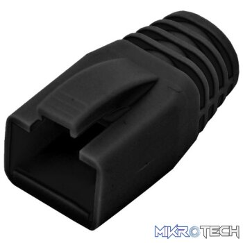 Linkbasic Black Boots for RJ45-6FTP