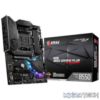 MSI MPG B550 Gaming Plus AM4 ATX Motherboard – Ryzen 5000