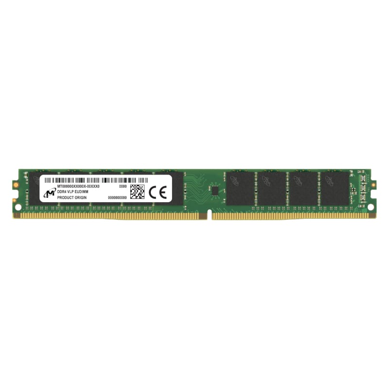 Micron MTA18ADF2G72AZ-3G2E1 16GB 3200MHz ECC VLP DDR4 UDIMM
