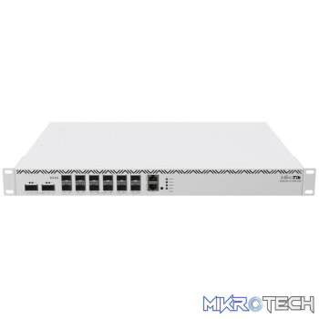 MikroTik Cloud Core 12 Port SFP28 2 QSFP28 16 Core Router | CCR2216-1G-12XS-2XQ