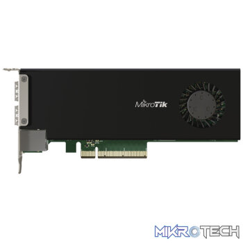 MikroTik Cloud Core 2 Port SFP28 4 Core Smart PCIe NIC | CCR2004-1G-12S+2XS