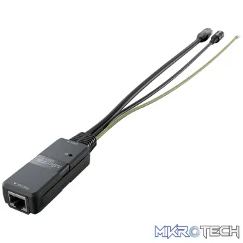 MikroTik Indoor Gigabit PoE Injector with Surge Protection | GESP+POE-IN