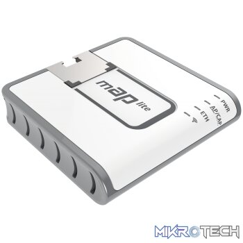 MikroTik mAP lite - 2.4GHz mini Indoor AP/CPE