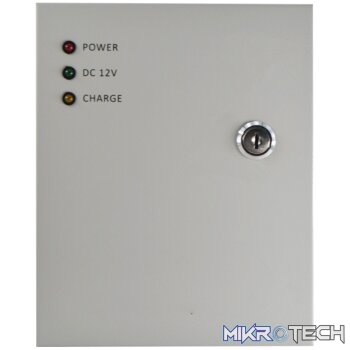 POWER SUPPLYWITH BATTERYBACKUP 12V 3AMP