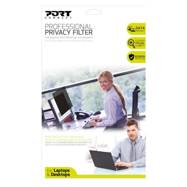 Port Connect 2D 5/4 Professional Privacy Filter 19"