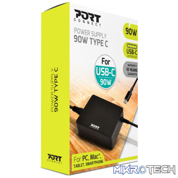 Port Connect 90W USB-C Notebook Adapter