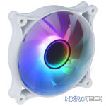 Raidmax NV-IT120FW 120mm ARGB Case Fan - White - Image 2