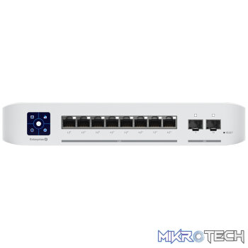 Ubiquiti 8 Port 2.5Gbps 120W 2SFP+ UniFi Enterprise Switch | USW-Enterprise-8-PoE