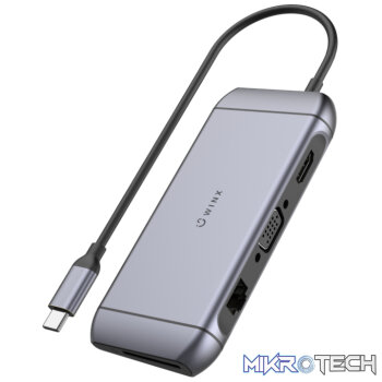 WINX CONNECT Max 9-in-1 Type-C Hub