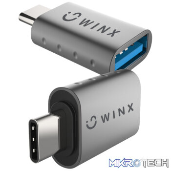 WINX LINK Simple Type-C to USB Adapter Dual Pack