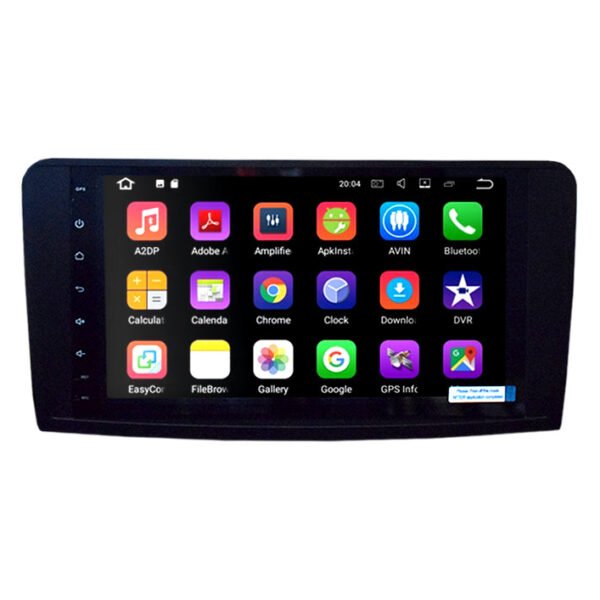Navtech A11085 Mercedes-Benz ML W164 OEM Touch Screen Android Multimedia Double Din GPS Navigation System