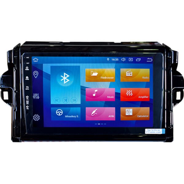 Navtech AFORT18 Toyota Fortuner OEM Touch Screen Android Multimedia Double Din GPS Navigation System
