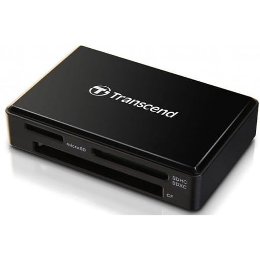 Transcend RDF8 USB3.0 Multi-Card Reader USB Powered - Black