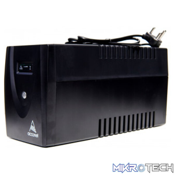 Acconet - 1200VA/600W offline UPS, AVR function with built-in 2 x 12V 7Ah batteries - Image 2