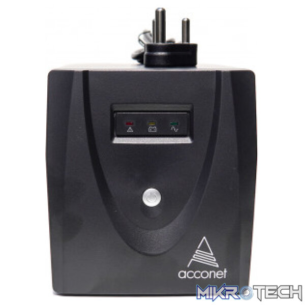 acconet-1200va-600w-offline-ups-avr-function-with-inbuilt-2-x-7ah-batteries Acconet - 1200VA/600W offline UPS, AVR function with built-in 2 x 12V 7Ah batteries - Image 1