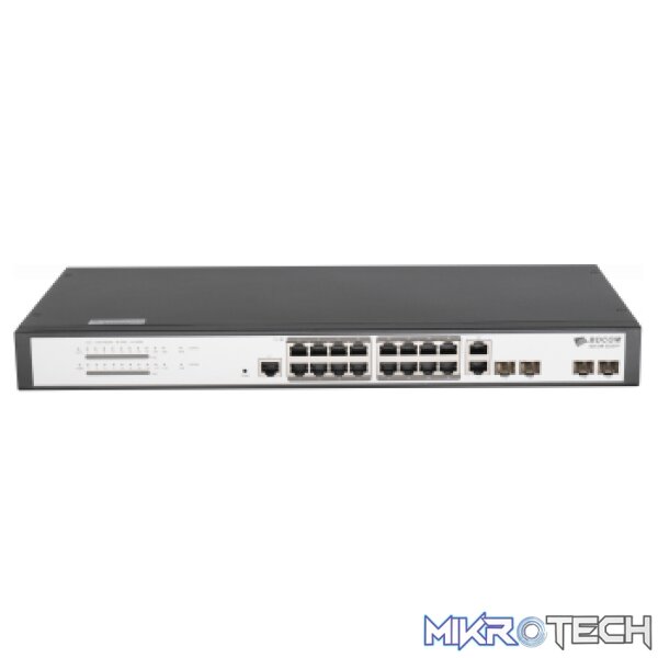 bdcom-20-port-gigabit-poe-switch BDCOM 20 Port Gigabit PoE Switch - Image 1