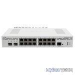 MikroTik CCR2004-16G-2S+PC, 16 x 1GB Ethernet ports, 2 x 10G SFP+, 1 x RJ45 Serial console port