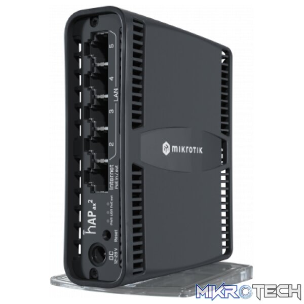 mikrotik-hap-ax-2-4-5ghz-wi-fi-6-desktop-router MikroTik hAP ax² - 2.4 / 5GHz Wi-Fi 6 Desktop Router - Image 1