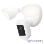 Ring Floodlight Cam Wired Plus -White with Two 3000° Kelvin with 2000 Lumen floodlights - Image 2