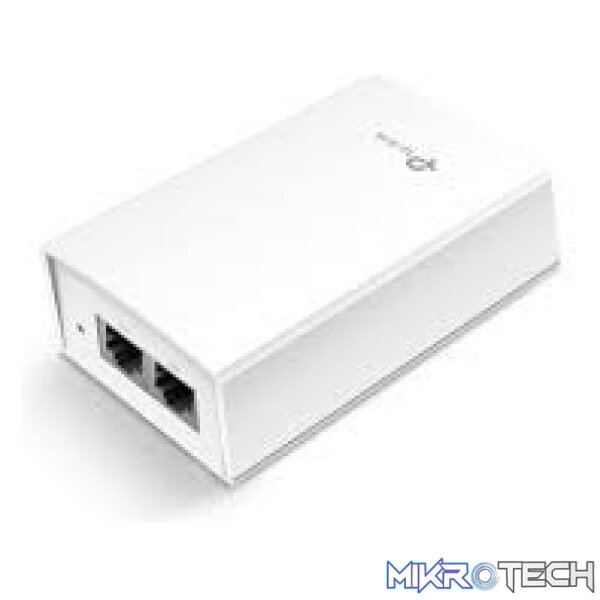 10034 TP-Link 48V Passive PoE Injector Adapter, Data and Power Carried over The Same Cable - Image 1