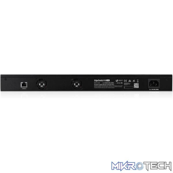 1868 Ubiquiti EdgeSwitch 16 Port with 150W PoE - Image 1