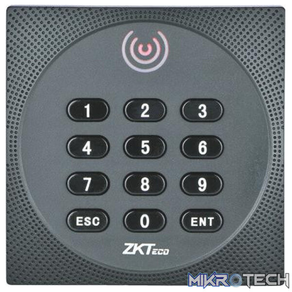 2878 ZKTeco - RFID slave Card Reader with additional keypad - Image 1