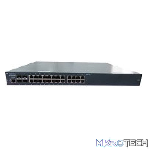 3814 BDCOM 28 Port Gigabit PoE Switch (370W Power Budget) - Image 1