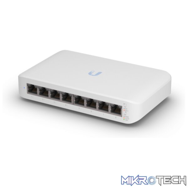 4160 Ubiquiti UniFi POE Switch, Lite, 8 port - Image 1