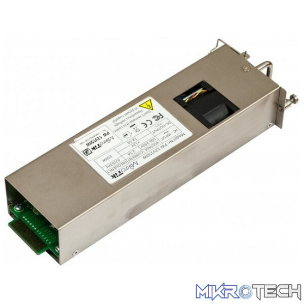 4753 MikroTik Hot Swappable 12v 150W PSU for CCR1072-1G-8S+ & CCR2216-1G-12XS-2XQ - Image 1