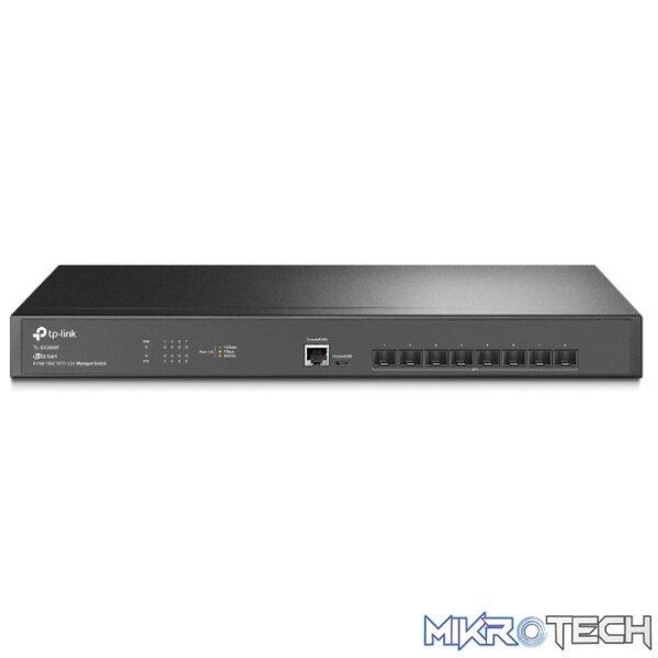 5915 TP-Link JetStream 8-Port 10GE SFP+ L2+ Managed Fiber Switch - Image 1