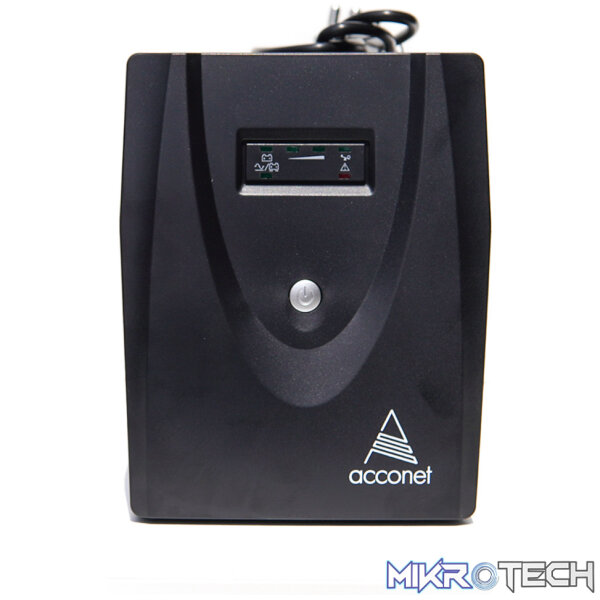 6206 Acconet - 2000VA/1200W offline UPS, AVR function with built-in 2 x 12V 9Ah battery - Image 1