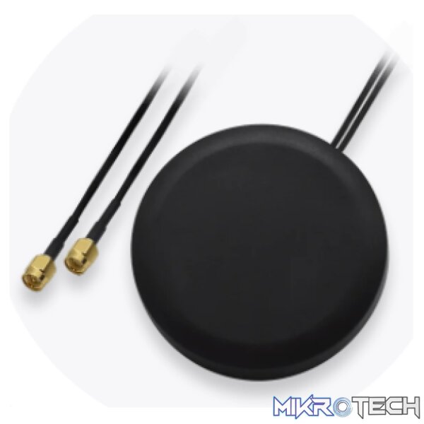 8149 Teltonika Mobile Combo Roof Puck Antenna. MIMO Mobile LTE w/ SMA - Image 1