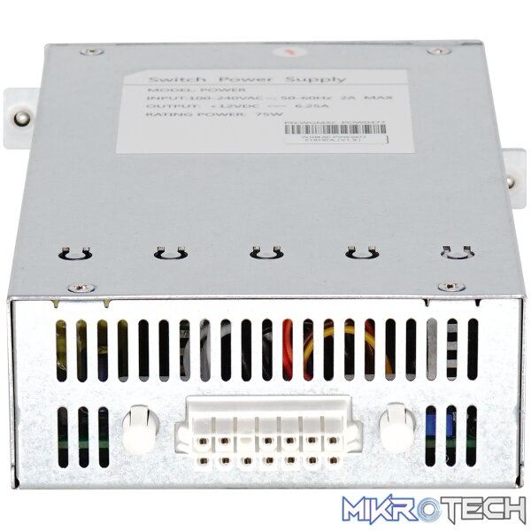 8218 BDCOM AC power supply of S3700 series (Input voltage: 100-240V AC, Maximum power consumption: 75W) - Image 1