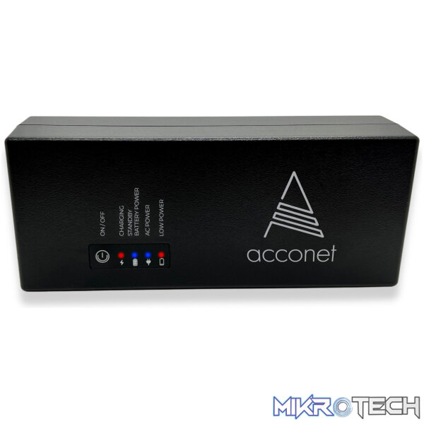 9890 Acconet Mini UPS - DC Jack Input 12V 2.3A - Image 1