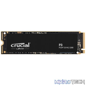 Crucial P3 500GB M.2 NVMe 3D NAND SSD