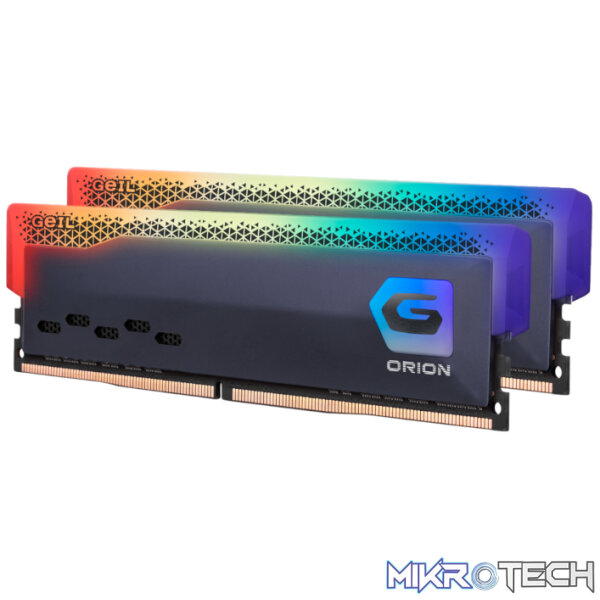 Geil Orion RGB 16GB KIT(2X8GB) 3200MHz DDR4 Desktop Gaming Memory - Grey - Image 3