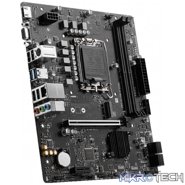 MSI H610M-E PRO Intel LGA1700 M-ATX Motherboard - Image 4