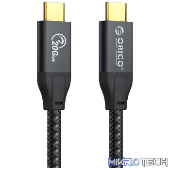 ORICO USB3.2 Type-C 1M PD100W 20GBPs Cable